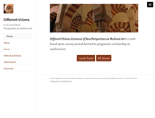 Tablet Screenshot of differentvisions.org